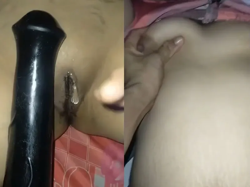 Người yêu xinh tươi vú to cô bé múp móc lồn bằng sextoy cực sướng